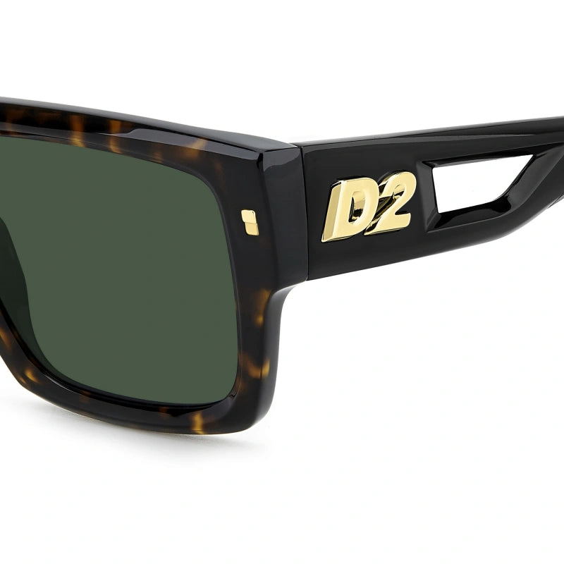 DSQUARED2 - 086 QT L'AVANA | OCCHIALE DA SOLE UOMO - D2 0143/S CALIBRO UNICO