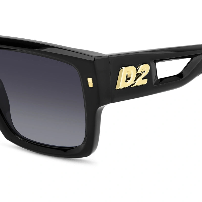 DSQUARED2 - 807 9O NERO | OCCHIALE DA SOLE UOMO - D2 0143/S CALIBRO UNICO