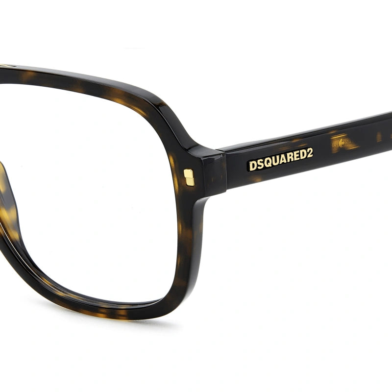DSQUARED2 - 086 L'AVANA | OCCHIALE DA VISTA UOMO - D2 0145 CALIBRO UNICO