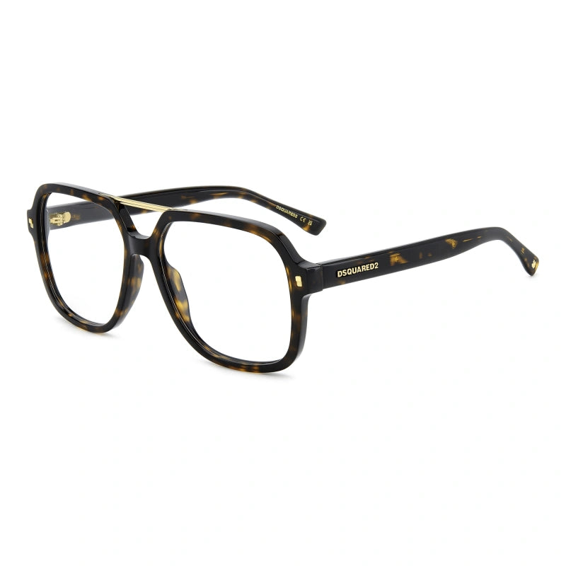 DSQUARED2 - 086 L'AVANA | OCCHIALE DA VISTA UOMO - D2 0145 CALIBRO UNICO