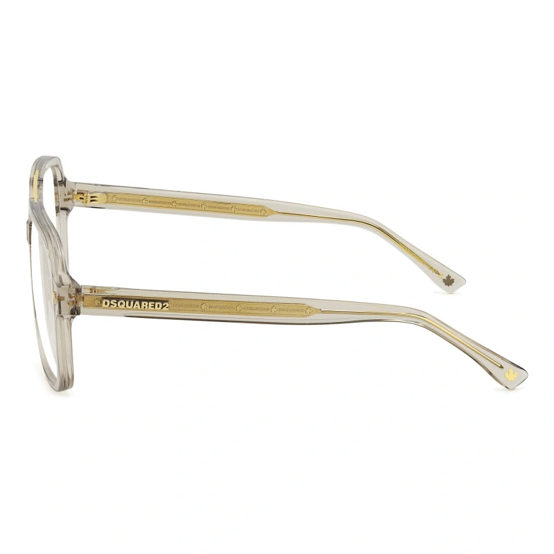 DSQUARED2 - 10A BEIGE | OCCHIALE DA VISTA UOMO - D2 0145 CALIBRO UNICO