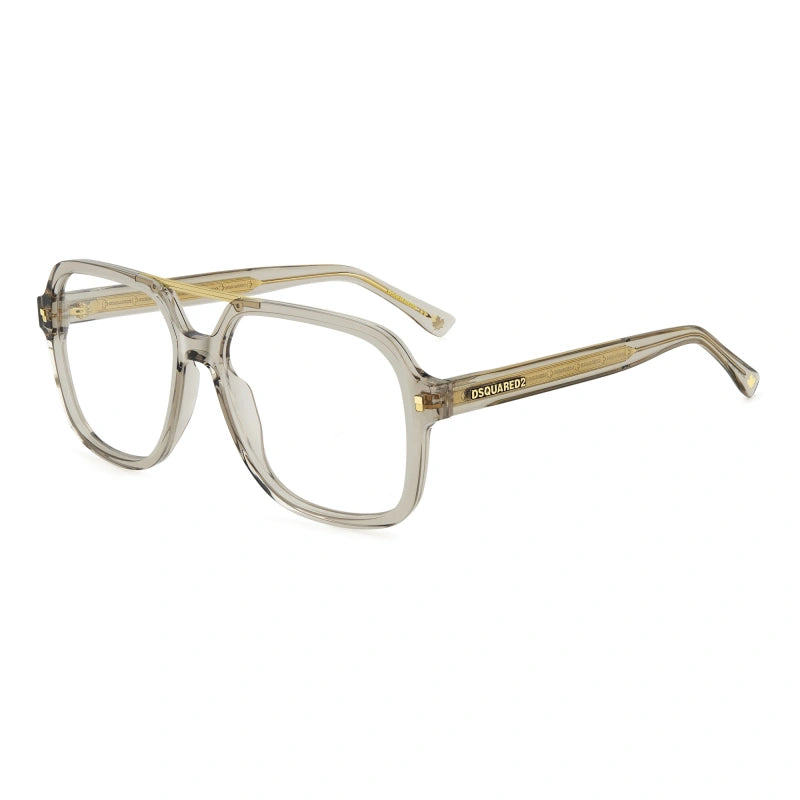 DSQUARED2 - 10A BEIGE | OCCHIALE DA VISTA UOMO - D2 0145 CALIBRO UNICO