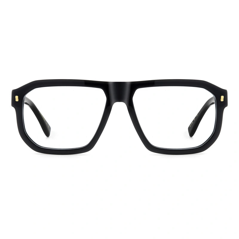 DSQUARED2 - 807 NERO | OCCHIALE DA VISTA UOMO - D2 0146 CALIBRO UNICO