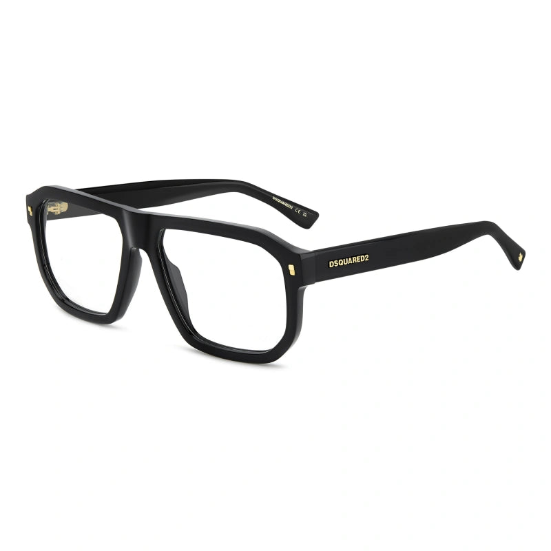 DSQUARED2 - 807 NERO | OCCHIALE DA VISTA UOMO - D2 0146 CALIBRO UNICO