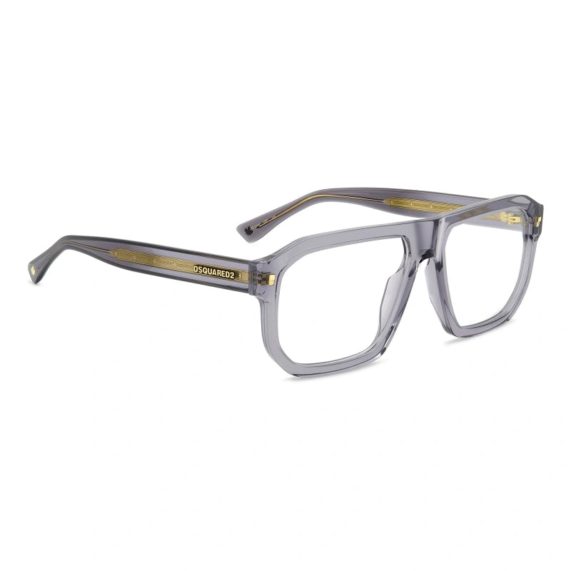 DSQUARED2 - KB7 GRIGIO | OCCHIALE DA VISTA UOMO - D2 0146 CALIBRO UNICO