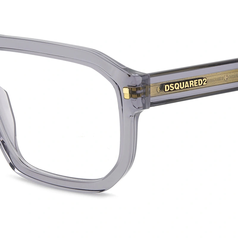 DSQUARED2 - KB7 GRIGIO | OCCHIALE DA VISTA UOMO - D2 0146 CALIBRO UNICO
