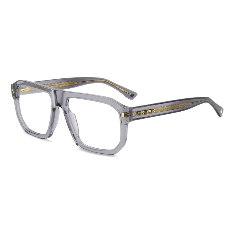 DSQUARED2 - KB7 GRIGIO | OCCHIALE DA VISTA UOMO - D2 0146 CALIBRO UNICO