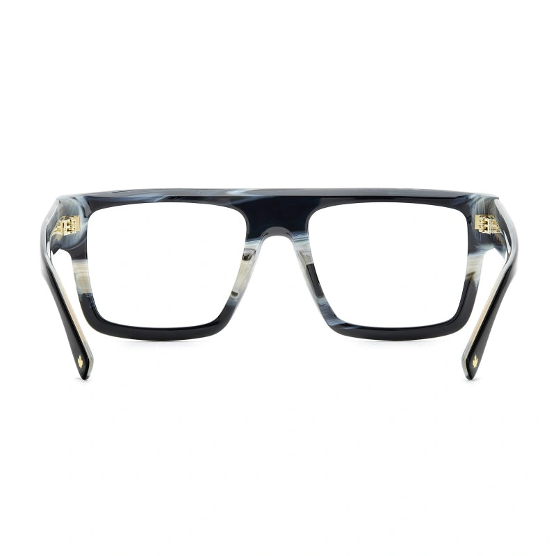 DSQUARED2 - 37N CORNO NERO | OCCHIALE DA VISTA UOMO - D2 0147 CALIBRO UNICO