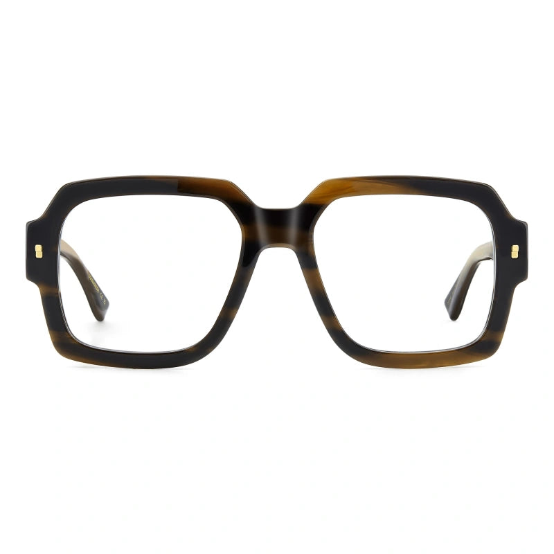 DSQUARED2 - EX4 CORNO MARRONE | OCCHIALE DA VISTA UOMO - D2 0148 CALIBRO UNICO