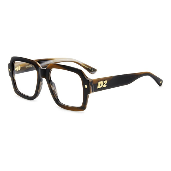 WOMEN'S EYEGLASSES DSQUARED2 D2 0025 - 807 BLACK 