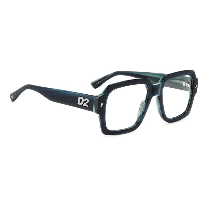 OCCHIALE DA VISTA UOMO | DSQUARED2 D2 0148 - ZI9 VERDE ACQUA - CALIBRO 54