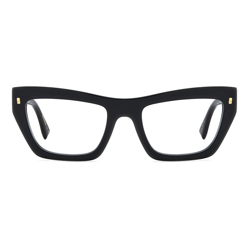 OCCHIALE DA VISTA DONNA | DSQUARED2 D2 0153 - 807 NERO - CALIBRO 52