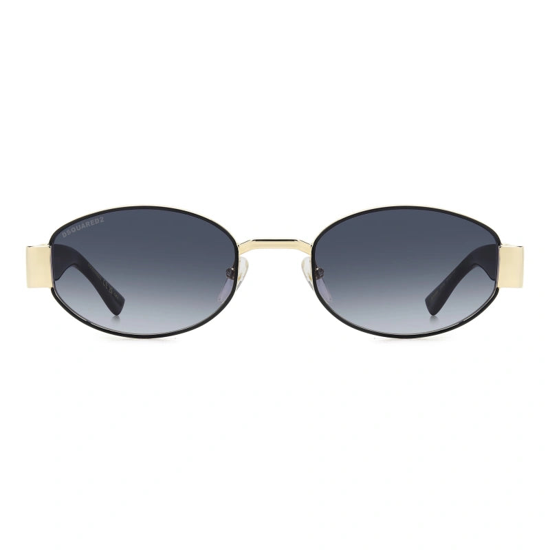 DSQUARED2 - 0NZ/08 ORO OPACO NERO | OCCHIALE DA SOLE UOMO - D2 0155/S CALIBRO 53