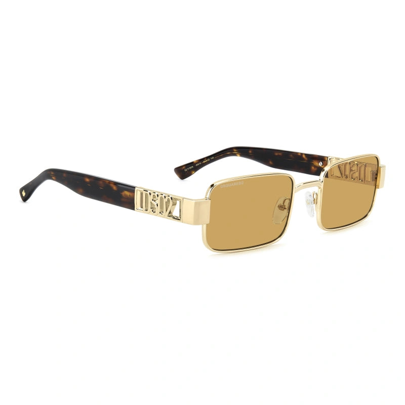 DSQUARED2 - J5G/70 ORO | OCCHIALE DA SOLE UOMO - D2 0156/S CALIBRO 54