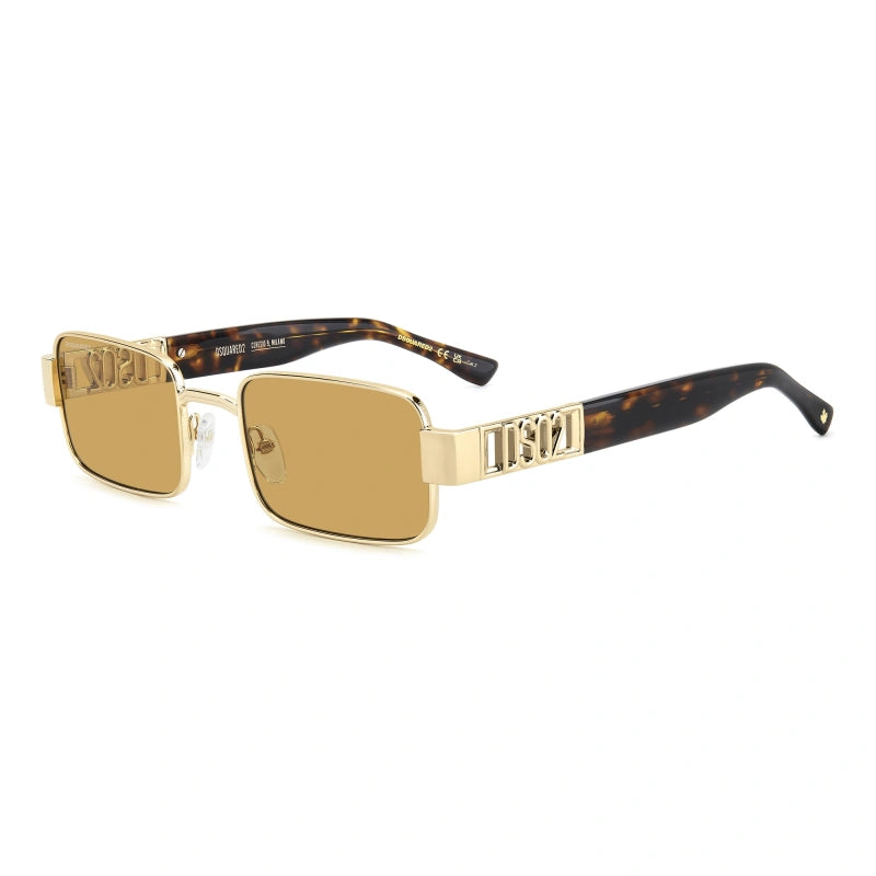 DSQUARED2 - J5G/70 ORO | OCCHIALE DA SOLE UOMO - D2 0156/S CALIBRO 54