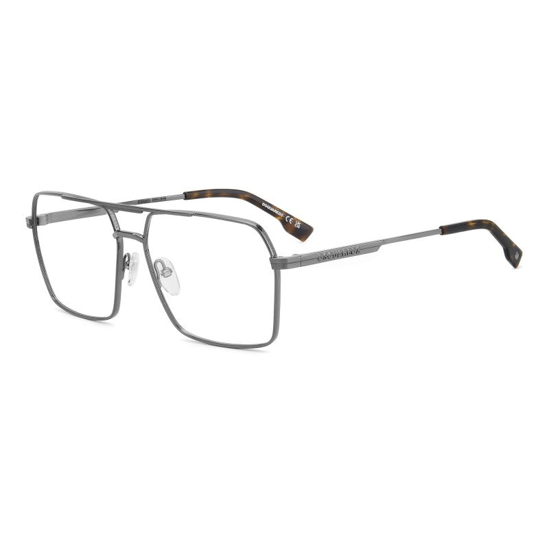 WOMEN'S EYEGLASSES DSQUARED2 D2 0025 - 807 BLACK 
