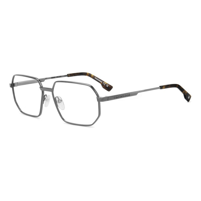 WOMEN'S EYEGLASSES DSQUARED2 D2 0025 - 807 BLACK 