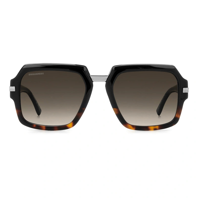 DSQUARED2 - WR7/HA AVANA NERA | OCCHIALE DA SOLE UOMO - D2 0159/S CALIBRO 55