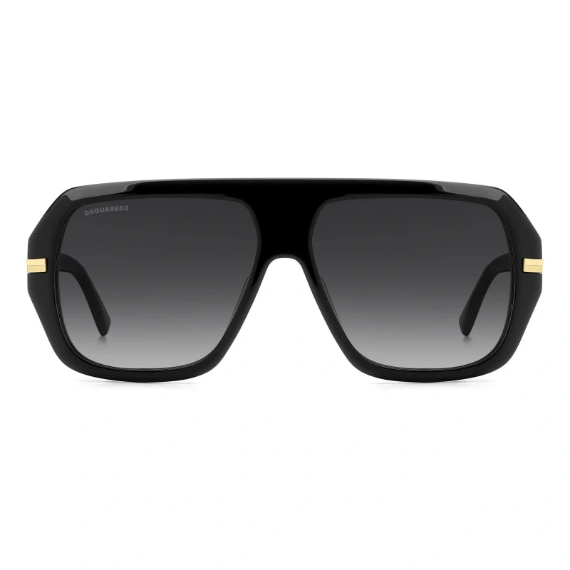 DSQUARED2 - 807/9O NERO | OCCHIALE DA SOLE UOMO - D2 0160/S CALIBRO 59