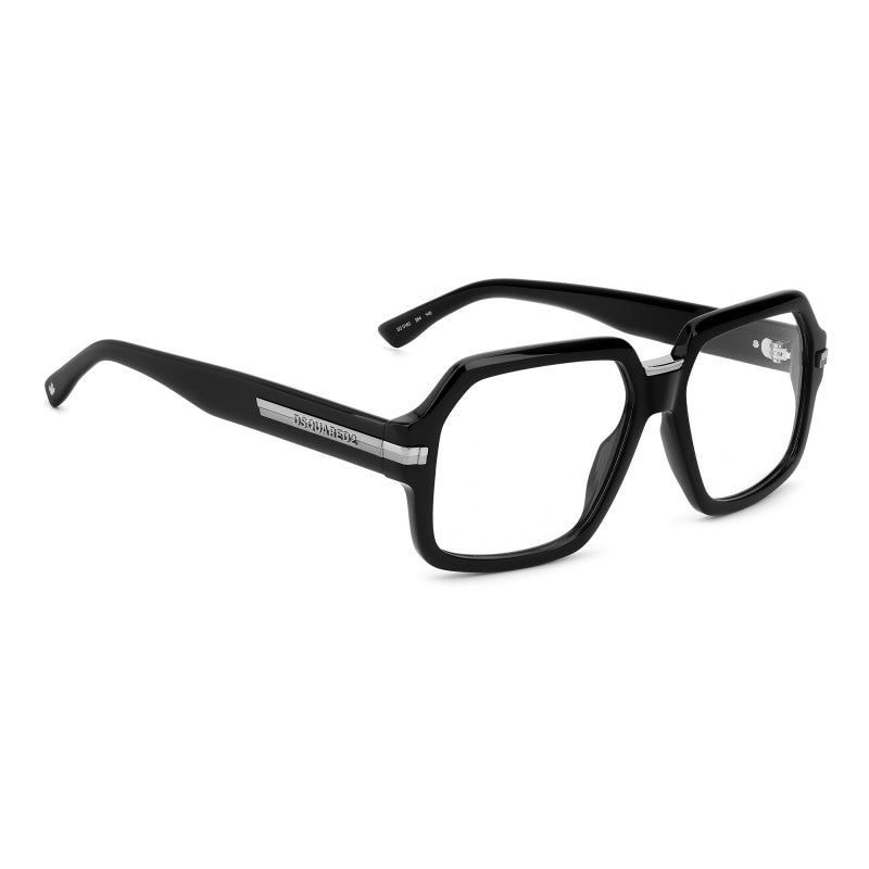 WOMEN'S EYEGLASSES DSQUARED2 D2 0025 - 807 BLACK 