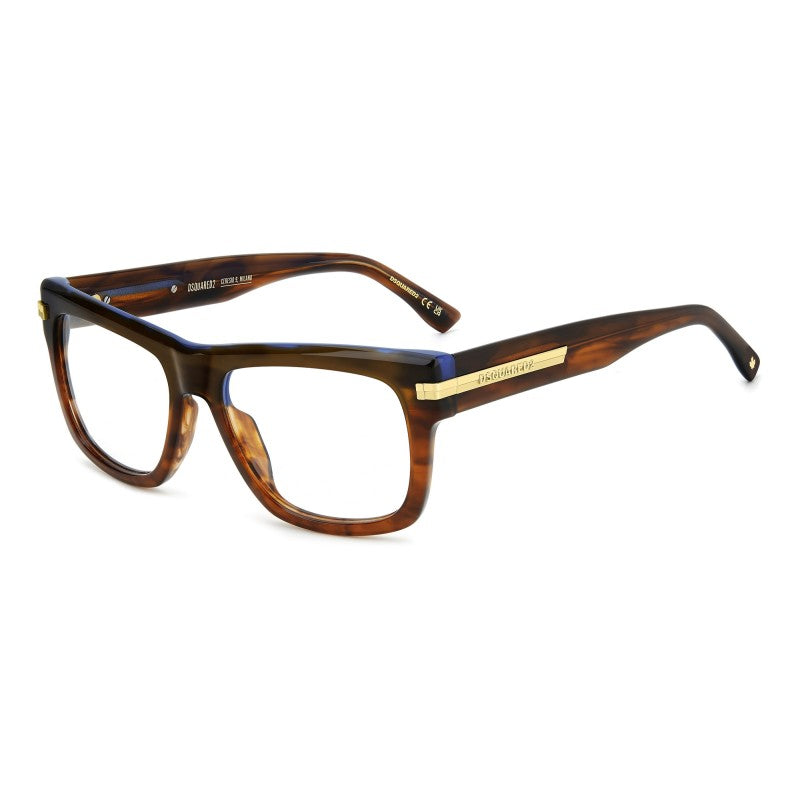 WOMEN'S EYEGLASSES DSQUARED2 D2 0025 - 807 BLACK 