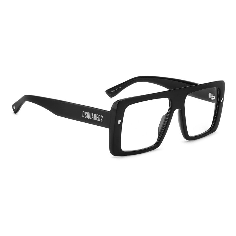 WOMEN'S EYEGLASSES DSQUARED2 D2 0025 - 807 BLACK 