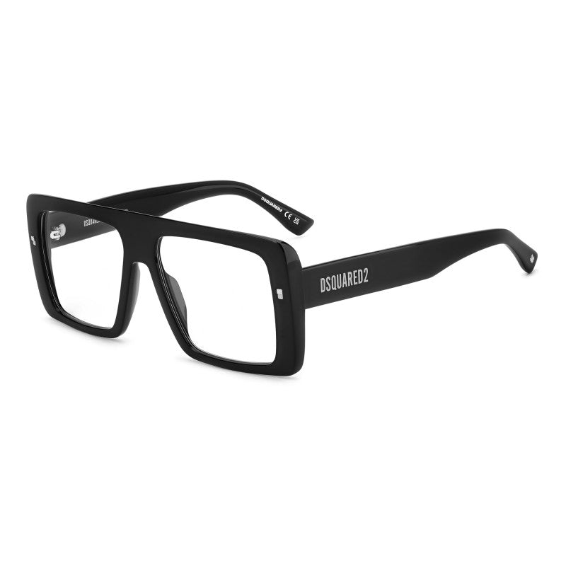 WOMEN'S EYEGLASSES DSQUARED2 D2 0025 - 807 BLACK 