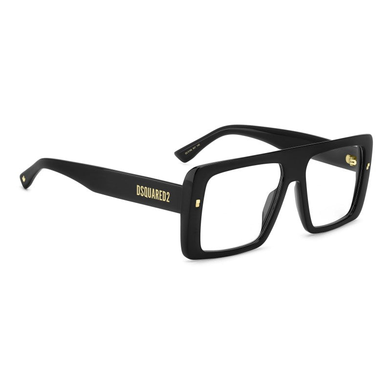 WOMEN'S EYEGLASSES DSQUARED2 D2 0025 - 807 BLACK 