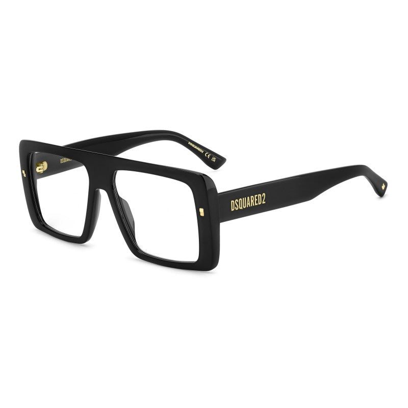 WOMEN'S EYEGLASSES DSQUARED2 D2 0025 - 807 BLACK 