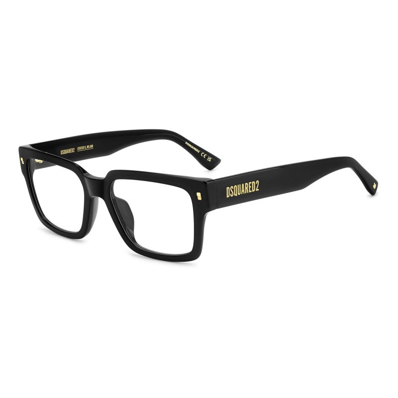 WOMEN'S EYEGLASSES DSQUARED2 D2 0025 - 807 BLACK 
