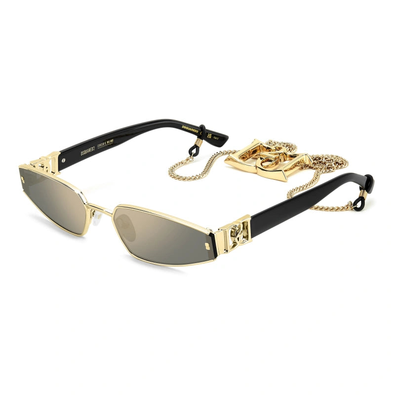 DSQUARED2 - 000/JO ORO ROSA | OCCHIALE DA SOLE DONNA - D2 0168/S/SE CALIBRO 61