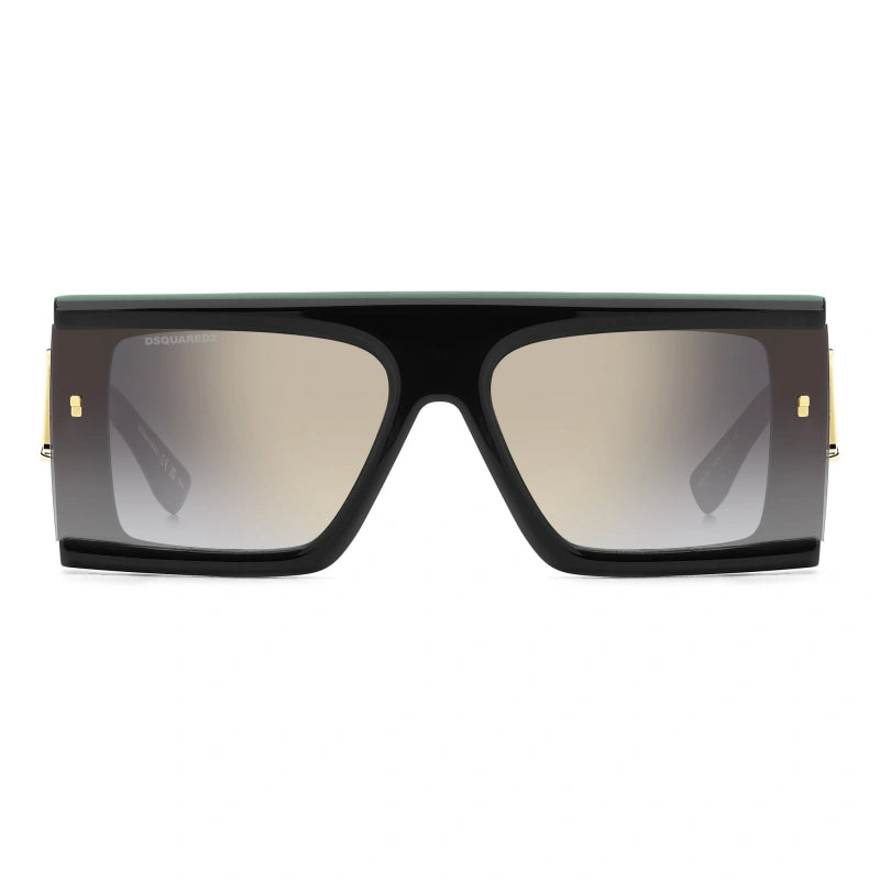 DSQUARED2 - 1ED/FQ VERDE | OCCHIALE DA SOLE DONNA - D2 0169/S CALIBRO 64