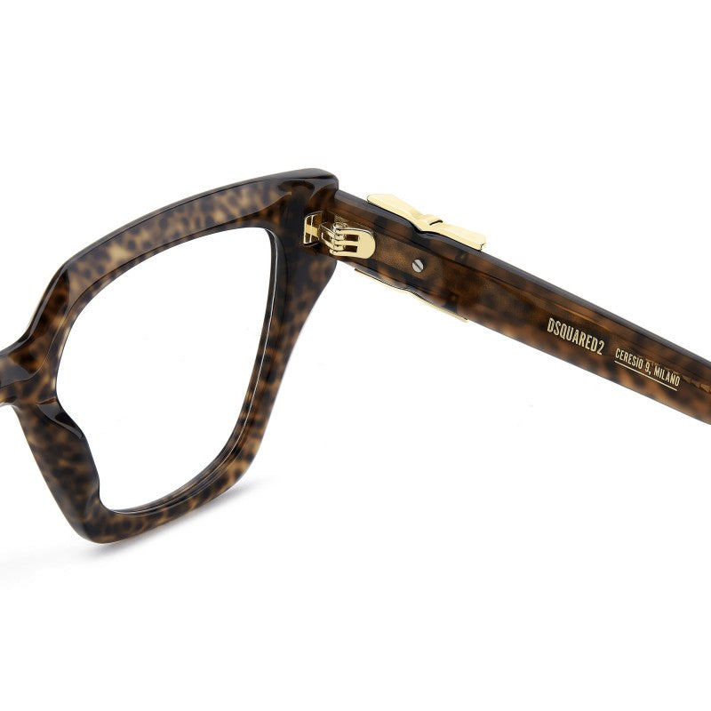OCCHIALE DA VISTA DONNA | DSQUARED2 D2 0186 - 086 L'AVANA - CALIBRO 53