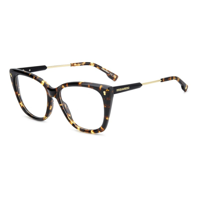 OCCHIALE DA VISTA DONNA | DSQUARED2 D2 0187 - 086 L'AVANA - CALIBRO 55
