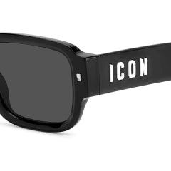 DSQUARED2 ICON 0009/S - 807 IR NERO | OCCHIALE DA SOLE UOMO CALIBRO 50