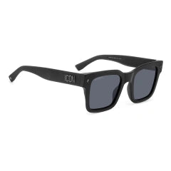 DSQUARED2 ICON 0010/S - 003 IR NERO OPACO | OCCHIALE DA SOLE UOMO CALIBRO 51