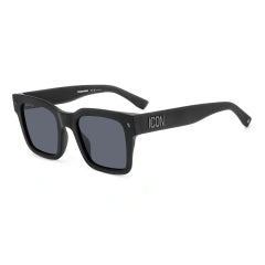 DSQUARED2 ICON 0010/S - 003 IR NERO OPACO | OCCHIALE DA SOLE UOMO CALIBRO 51