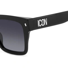 DSQUARED2 ICON 0010/S - 807 9O NERO | OCCHIALE DA SOLE UOMO CALIBRO 51