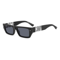 DSQUARED2 ICON 0011/S - 003 IR NERO OPACO | OCCHIALE DA SOLE UOMO CALIBRO 54