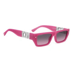 DSQUARED2 ICON 0011/S - MU1 FF FUCSIA | OCCHIALE DA SOLE UOMO CALIBRO 54