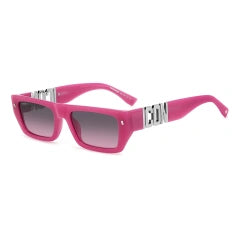 DSQUARED2 ICON 0011/S - MU1 FF FUCSIA | OCCHIALE DA SOLE UOMO CALIBRO 54