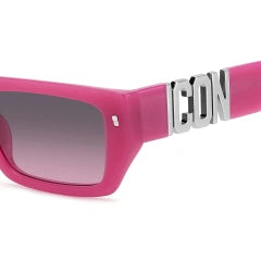 DSQUARED2 ICON 0011/S - MU1 FF FUCSIA | OCCHIALE DA SOLE UOMO CALIBRO 54