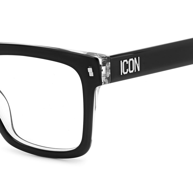 WOMEN'S EYEGLASSES DSQUARED2 D2 0025 - 807 BLACK 
