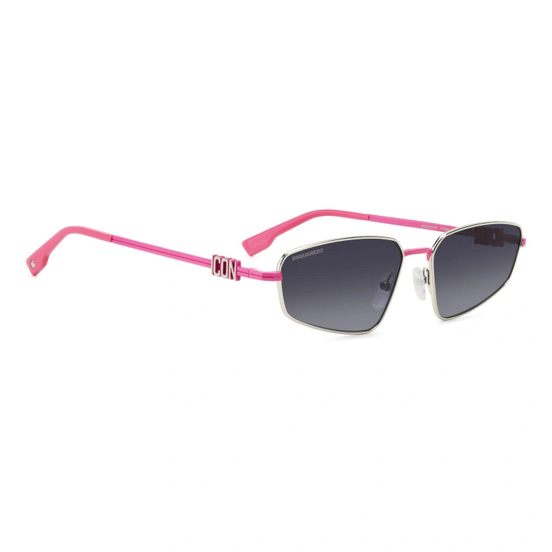 DSQUARED2 - 3YZ 9O ROSA PALLADIO | OCCHIALE DA SOLE UOMO - ICON 0015/S CALIBRO 60