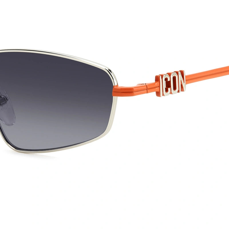 DSQUARED2 - G2I 9O ARANCIO PALLADIO | OCCHIALE DA SOLE UOMO - ICON 0015/S CALIBRO 60