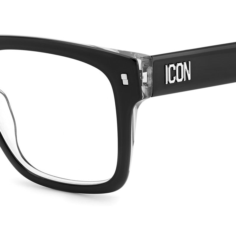 WOMEN'S EYEGLASSES DSQUARED2 D2 0025 - 807 BLACK 