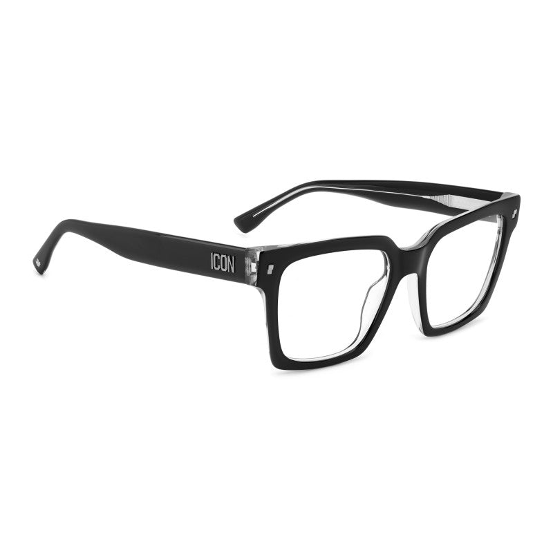OCCHIALE DA VISTA DONNA | DSQUARED2 ICON 0019 - 7C5 CRISTALLO NERO - CALIBRO 52