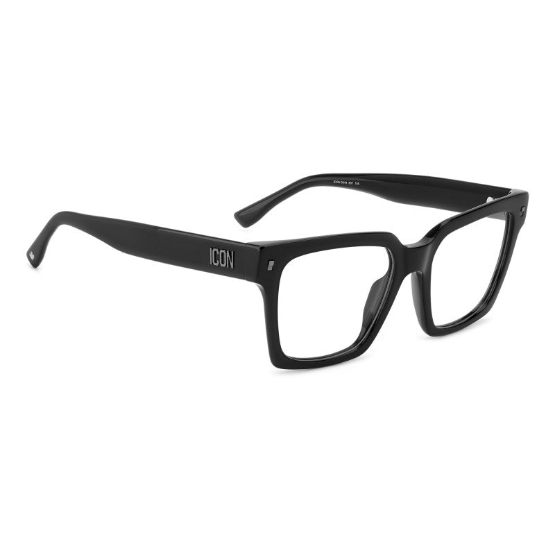 OCCHIALE DA VISTA DONNA | DSQUARED2 ICON 0019 - 807 NERO - CALIBRO 52