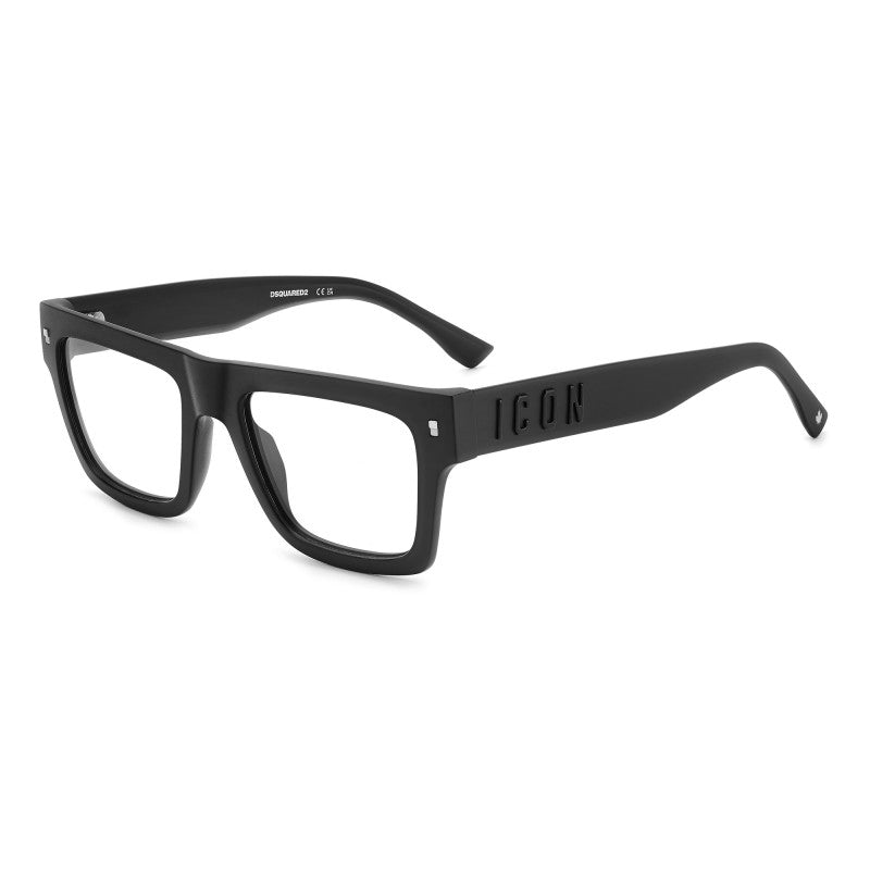 WOMEN'S EYEGLASSES DSQUARED2 D2 0025 - 807 BLACK 
