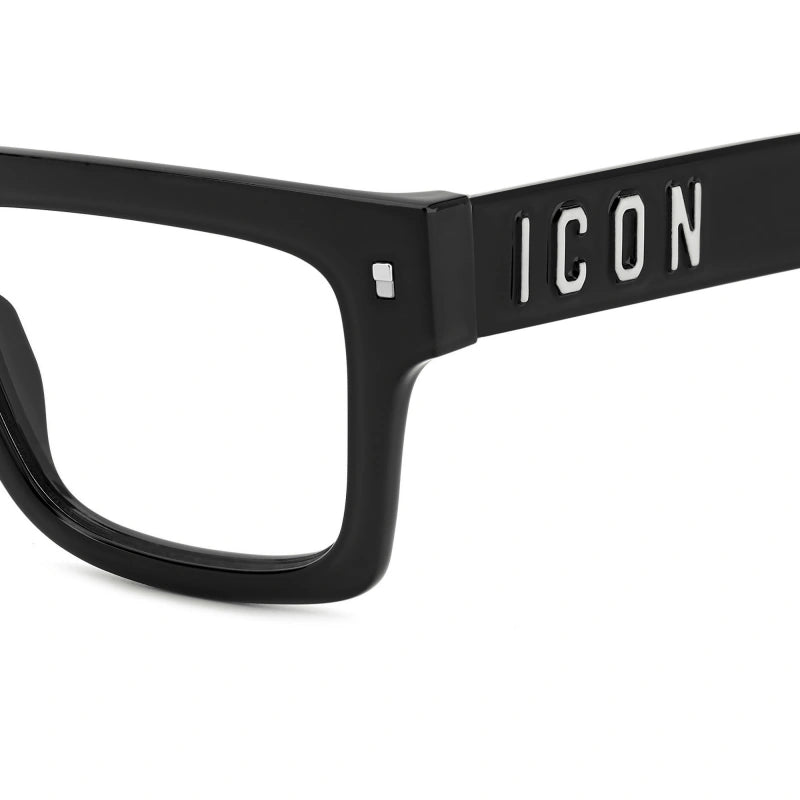 DSQUARED2 - 807 NERO | OCCHIALE DA VISTA UOMO - ICON 0023 CALIBRO UNICO